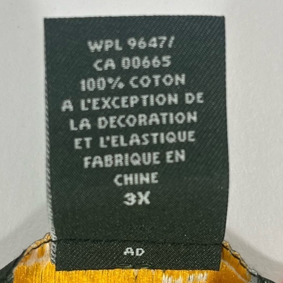 EDDIE BAUER Women's Lightweight Top Sz 3X Boho Brown/Orange Peasant Embroidered - Picture 4 of 11